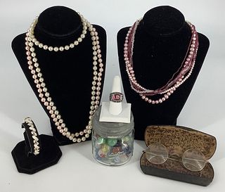 Lot of Assorted Costume & Fashion Jewelry + Accessories
