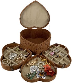 Brighton Jewelry Box With Contents