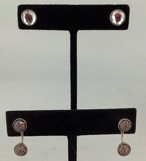 Sterling Silver Earrings With Optional Jackets
