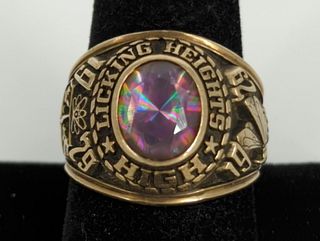 Licking Heights High Gold Class Ring
