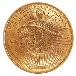 1908 US St. Gaudens Double Eagle $20 Gold Coin
