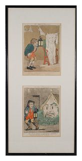 GEORGE MOUTARD WOODWARD Colored Engravings