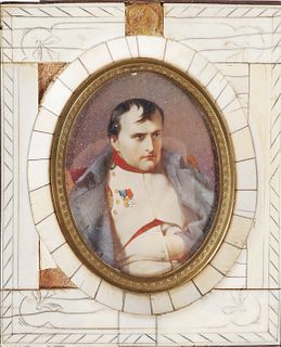 Miniature Portrait of Napoleon