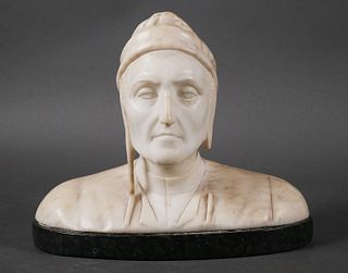 Marble Bust of Dante