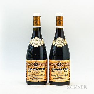A. Rousseau Chambertin 1990, 2 bottles