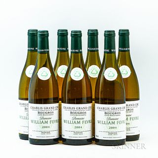 W. Fevre Chablis Bougros 2004, 7 bottles