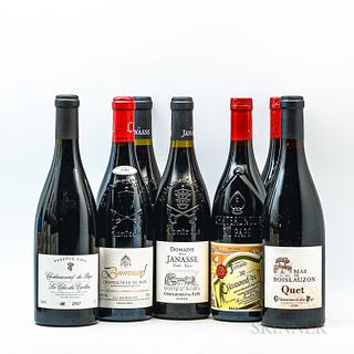 Mixed Chateauneuf du Pape, 7 bottles