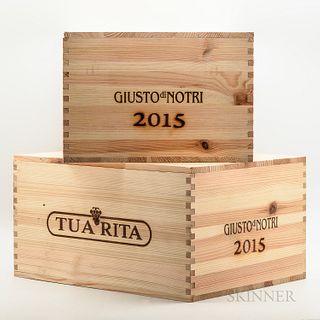 Tua Rita Giusto di Notri 2015, 12 bottles (2 x owc)