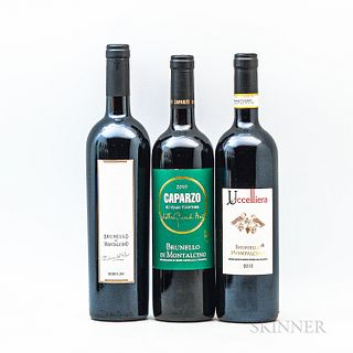 Mixed Brunello di Montalcino, 3 bottles
