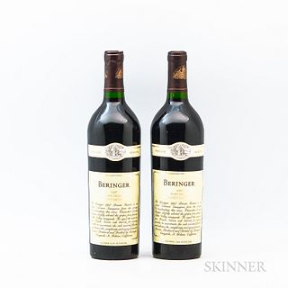 Beringer Private Reserve Cabernet Sauvignon 1997, 2 bottles