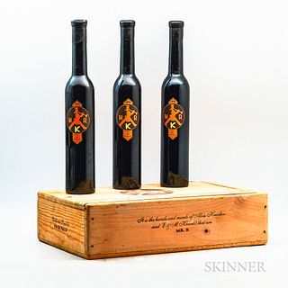 Mr. K Semillon Vin de Paille 1998, 3 demi bottles (owc)