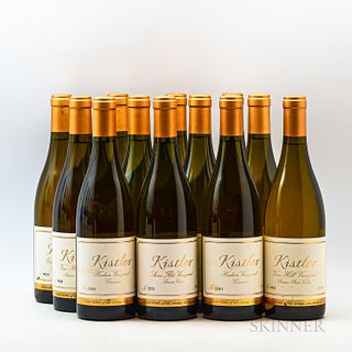 Mixed Kistler Chardonnay, 12 bottles