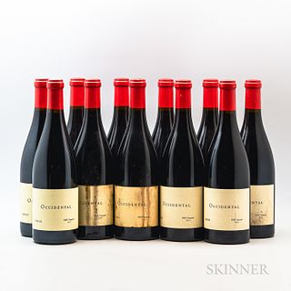 Mixed Occidental Pinot Noir SWK Vineyard, 11 bottles