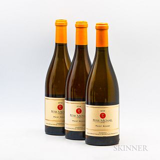 Mixed Peter Michael Chardonnay Point Rouge, 3 bottles