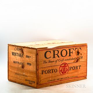 Croft Port 1977, 12 bottles (owc)