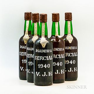 Justino & Henriques Sercial 1940, 3 bottles