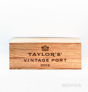 Taylor Fladgate Vintage Port 2003, 6 bottles (owc)