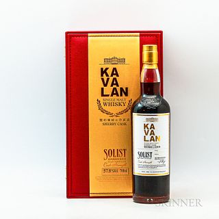 Kavalan Solist Sherry Cask, 1 70cl bottle (pc)