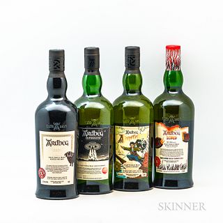 Mixed Ardbeg, 4 bottles