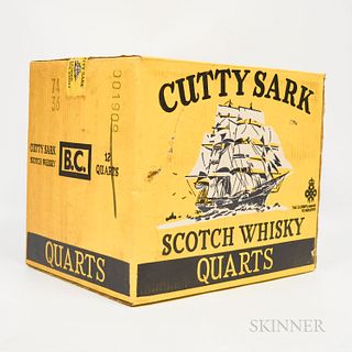 Cutty Sark, 12 quart bottles