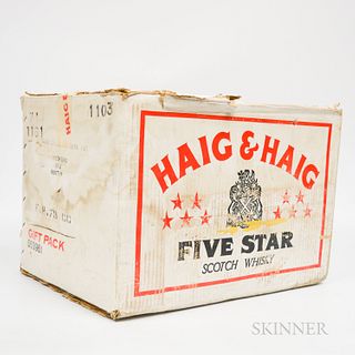 Haig & Haig Five Star, 12 quart bottles