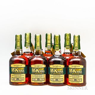 Henry McKenna 10 Years Old, 7 bottles