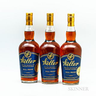 Weller Full Proof, 3 750ml bottles