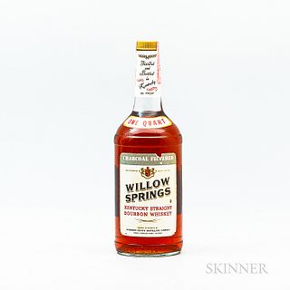 Willow Springs Bourbon, 1 quart bottle