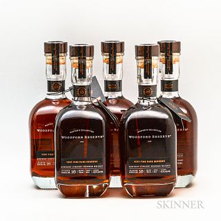 Woodford Reserve Master's Collection Batch Proof, 5 750ml bottles