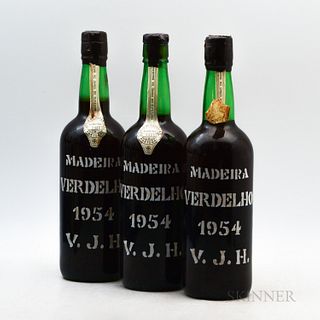 Justino & Henriques Verdelho 1954, 3 bottles