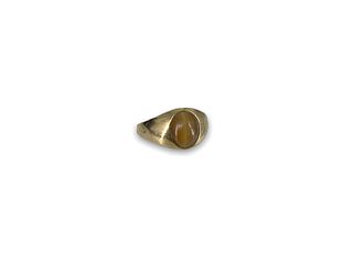10kt Gold and Tiger's Eye Stone Ring