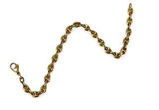 18kt Yellow Gold Gucci Link Bracelet