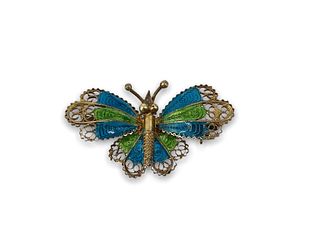 Filigree Butterfly Pin