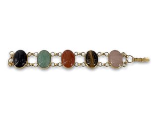 Scarab Stone Bracelet