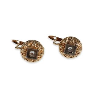 Edwardian Era Gold Earrings