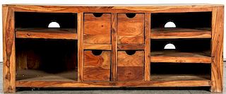 Modern Artisan Wooden Cabinet with Drawers