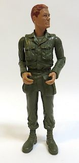 Vintage Battle Toy Soldier By Marx