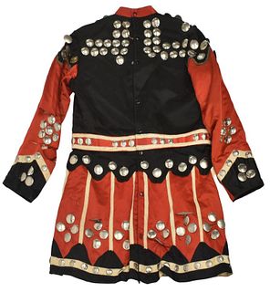 LODGE COAT, LIKELY ORDER OF RED MEN, EARLY 20TH C.