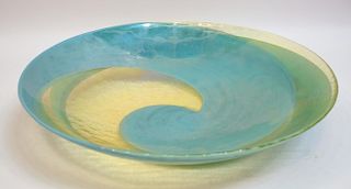Art Glass Bowl Or Charger