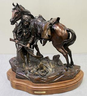 PAYNE, Vic. Signed, Numbered & Dated Bronze