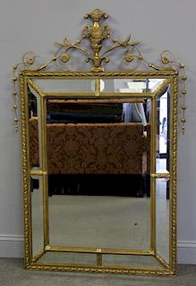 Vintage Giltwood & Gessoed Mirror with