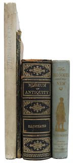 (4) AMERICAN & FRENCH HISTORY BOOKS, ANTIQUITIES