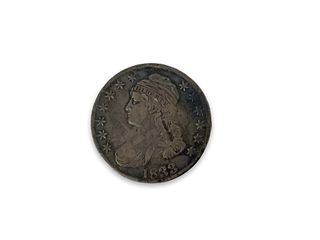 1833-P Capped Bust Silver Half Dollar Coin