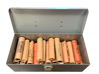 Rolled Lincoln Cent Coins