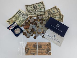 U.S. + Foreign Coins & Currency