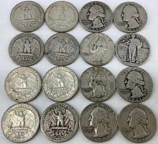 Forty U.S. Silver Quarters