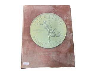 Citation Stamp Album with Contents