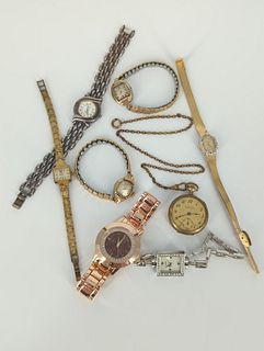 Assorted Vintage - Modern Age Wrist and Pocket Watches