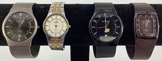 Lot of Four Skagen Wrist Watches