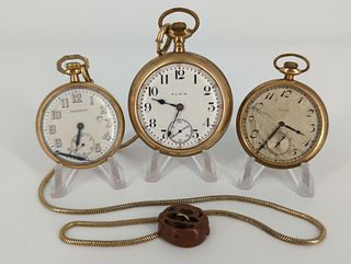 Lot of Three Pocket Watches